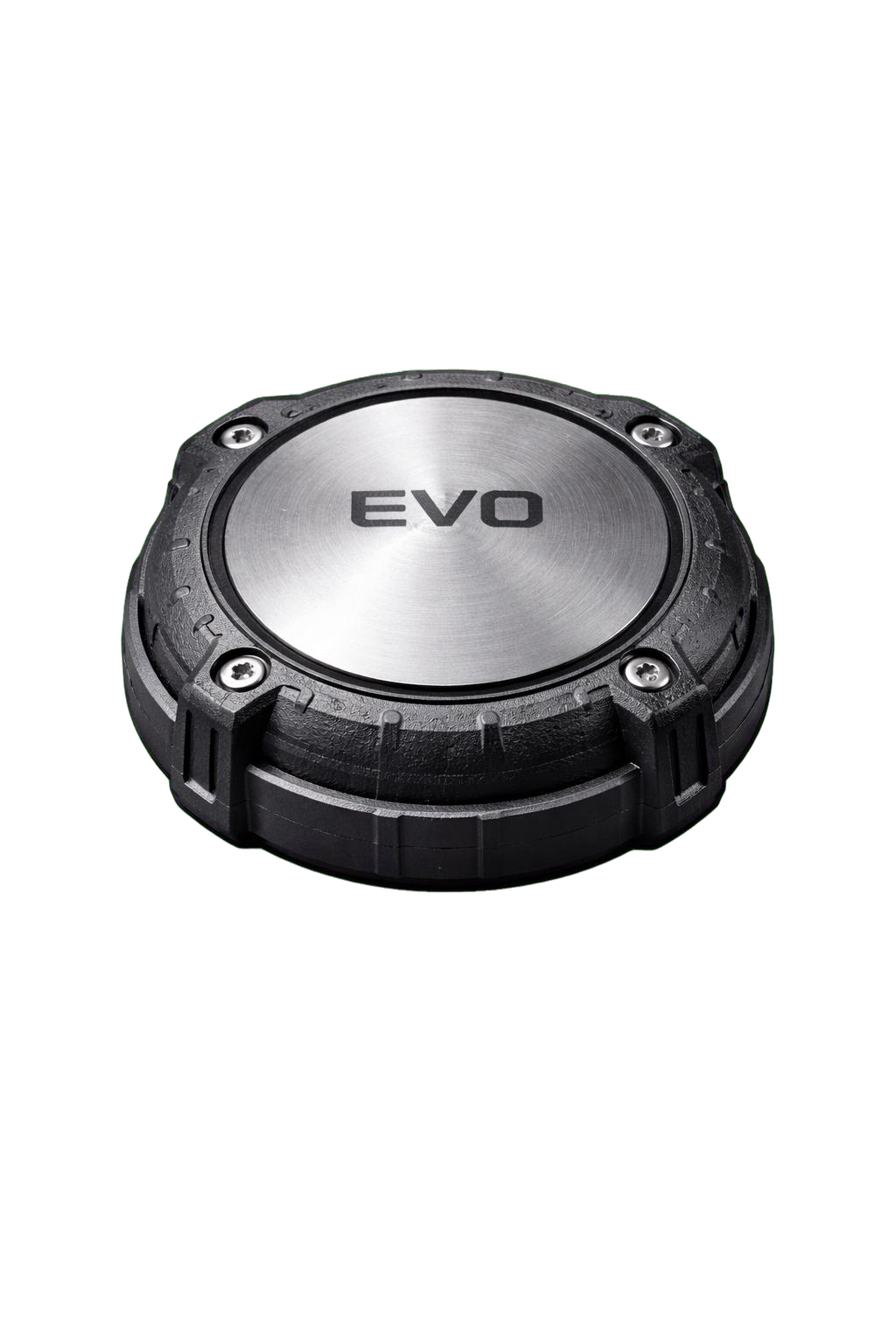 EVO — bilge water sensor, circular rugged housing on black